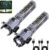 Car Emergency Flashlights Rechargeable 2Packs, 990,000L High Lumens Car Flashlight Emergency Kit, 7 Modes Tactical LED Flash Light with Window Breaker, Belt Cutter, Alarm Buzzer, Magnet, USB C for Car