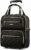 LUGGEX Underseat Carry On Luggage with Wheels, UDK Stylish Lightweight Under Seat Luggage, Soft Sided Personal Item Suitcase for Short Trip (UX-Core, Black, 16 Inch)
