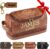 Personalized Toiletry Bag for Men, Gifts for Men, Him, Birthday, Anniversary, Dad, Father, Groomsmen Gifts, Custom Travel Organizer, Engraved Monogrammed Leather Bag, Ideas Present for Boyfriend