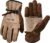 WZQH Leather Work Gloves for Men or Women. Large Glove for Gardening, Tig/Mig Welding, Construction, Chainsaw, Farm, Ranch, etc. Cowhide, Soft Lining, Utility, Firm Grip, Durable. Coffee-grey L