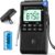 Portable AM FM Radio with Bluetooth Earphone Output & Bluetooth Speaker Mode,1200mAh Rechargeable Radio with Best Reception,5W Big Speaker,LCD Screen,Earphone Jack,Support SD Card and USB for Jogging