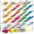 BEYGORM Acrylic Vertical Marker Organizer for 250 Markers with 21 Compartments, Clear Angled Pen & Pencil Holder, Large Desk Stationery & Art Supply Storage for Office & School (13 x 12.5 x 4 Inch)