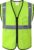 JKSafety Safety Vest for men women Hi Vis Vest with Pockets and Zipper High Visibility Meet ANSI Standard（BX310