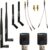 Nooelec Dual-Band NESDR Nano 2 ADS-B (978MHz UAT & 1090MHz 1090ES) Bundle for Stratux™, Avare, Foreflight, FlightAware & Other ADS-B Software Applications. Includes 2 SDRs, 4 Antennas & 5 Adapters