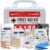 OSHA Compliant First Aid Kit for Car, Home & Business – 10 Person, Type III, ANSI Class A, 111 Pieces Emergency Kit for Office, Truck & Construction Site – Latex Free, Wall Mountable | ProHeal