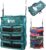 Pack Gear Hanging Carry-On Organizer – Our Fitted Hanging Luggage Organizer Perfectly Fits Any Carry On – Our Packing Cubes For Travel Use Mesh Windows to Make Finding Clothes Easy (Green, M)