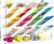 BEYGORM Acrylic Vertical Marker Organizer for 200 Markers with 17 Compartments, Clear Angled Pen & Pencil Holder, Large Desk Stationery & Art Supply Storage for Office & School (13 x 10.2 x 4 Inch)