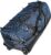 110L Expandable to 140L 32” Foldable Oxford Soft-Sided Rolling Duffle Bag with 2 Heavy-Duty Wheels,2 Large Compartments,Adjustable Shoulder Strap and Attached Organizer Pouch,Navy Blue