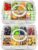 Pure Future 2-Pack Snackle Box Containers with Handles – Divided Serving Tray with Lids, 8 Compartments Charcuterie Box for Travel, Movie Nights & Parties (Hand Wash Only)