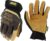 Mechanix Wear Fastfit Leather Gloves – Abrasion Resistant Gloves for Hand Safety – Breathable – Secure Fit – Two-Piece Palm – Machine Washable – Brown/Black – X-Large
